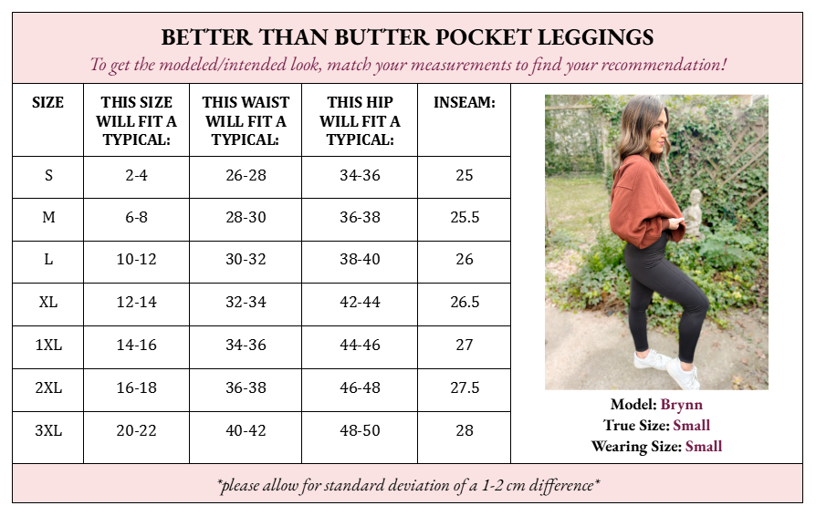 Billie Better Than Butter Pocket Leggings - Girl Code Couture