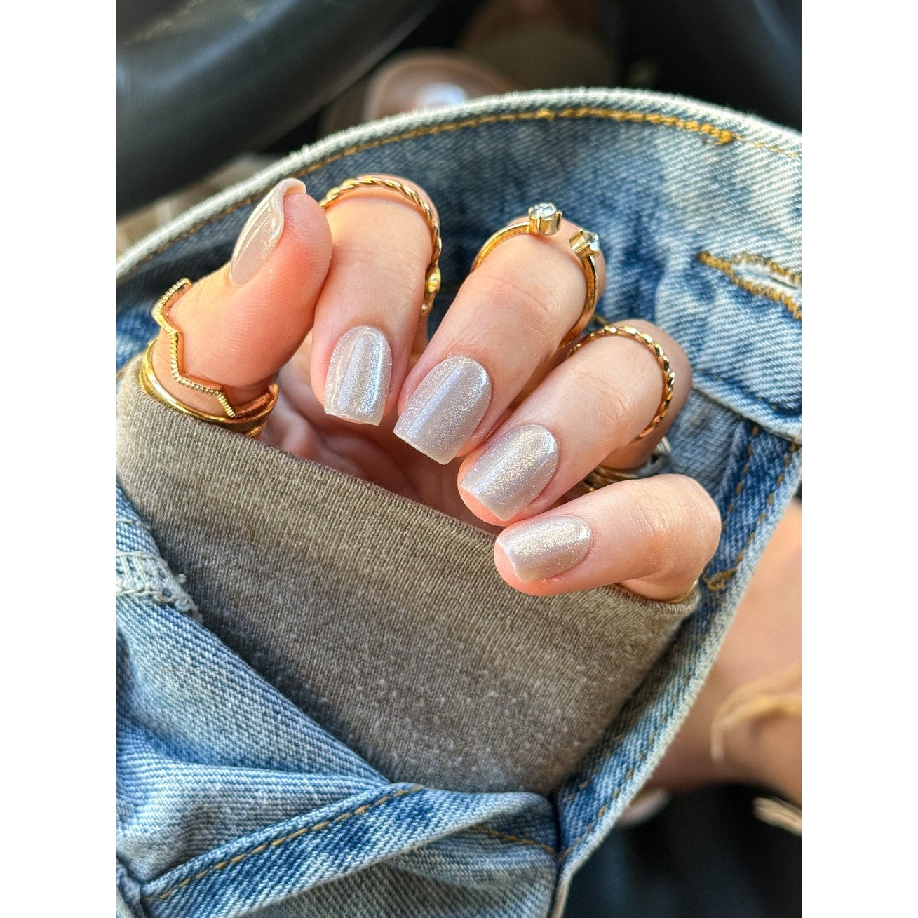 Red Aspen Acrylic Nails