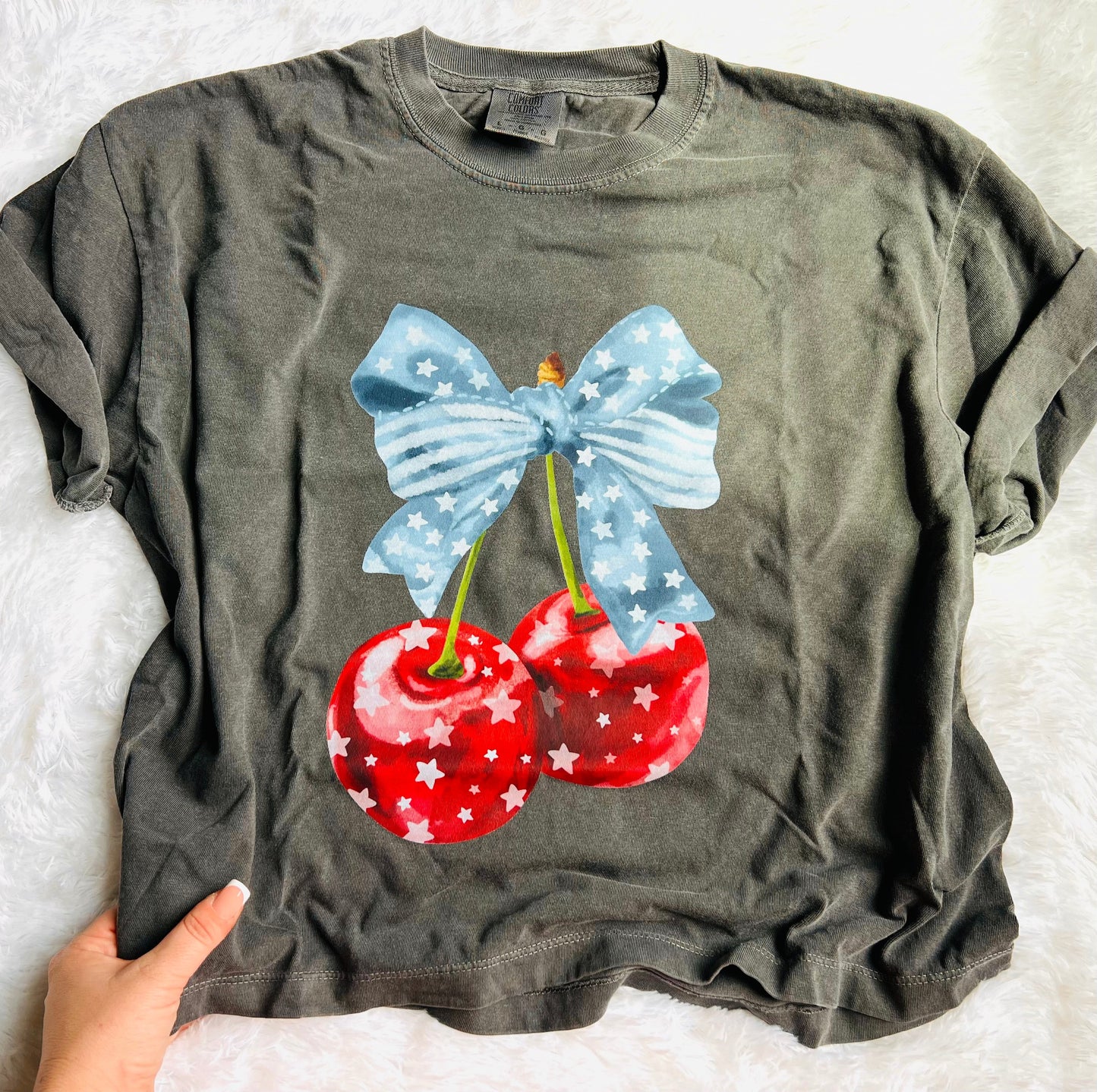 USA Cherry Tee OR Crop Graphic (Closes 5/16)