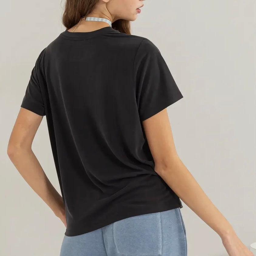 Basic Tee- black