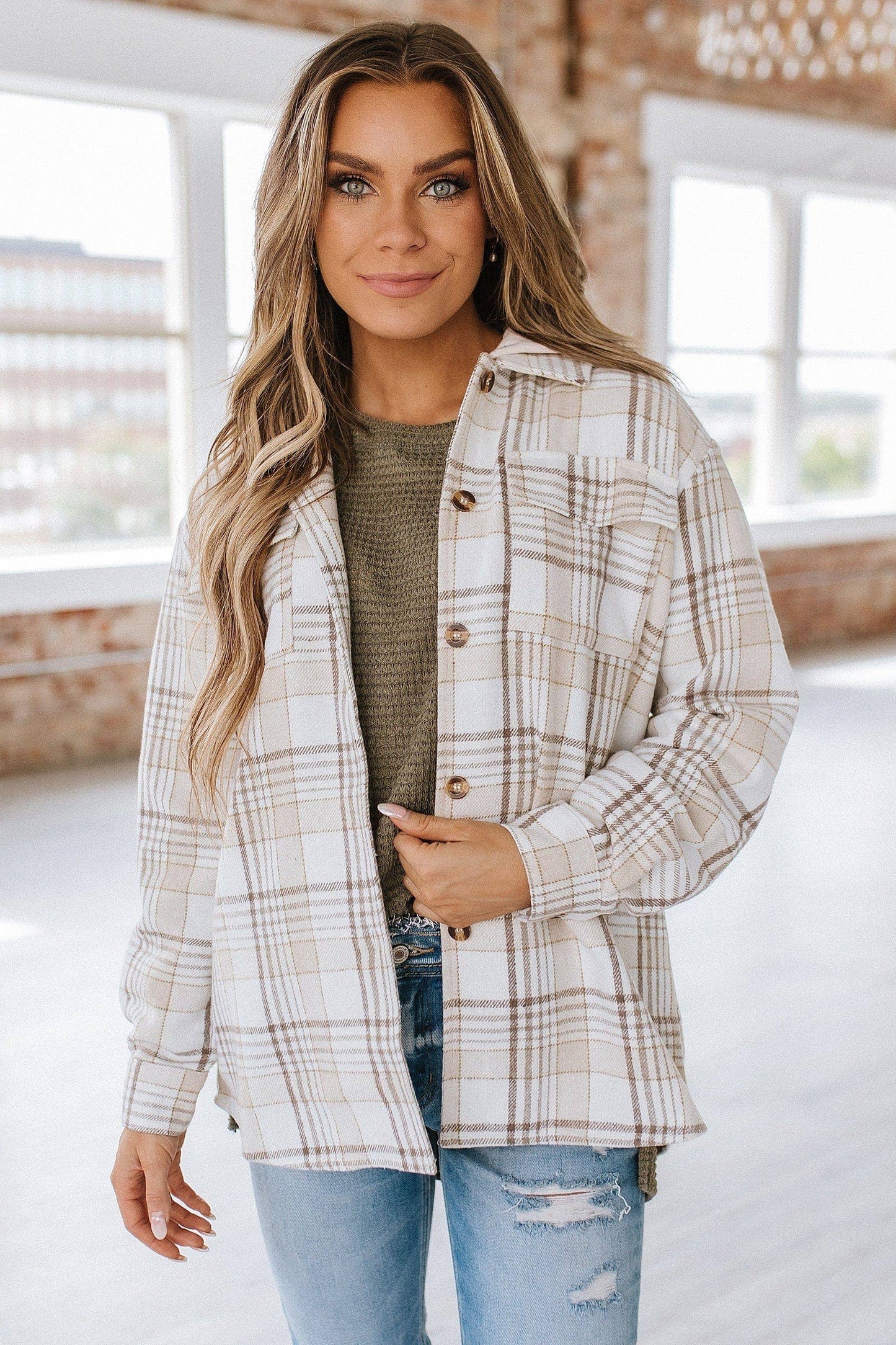 Jojo Plaid Jacket