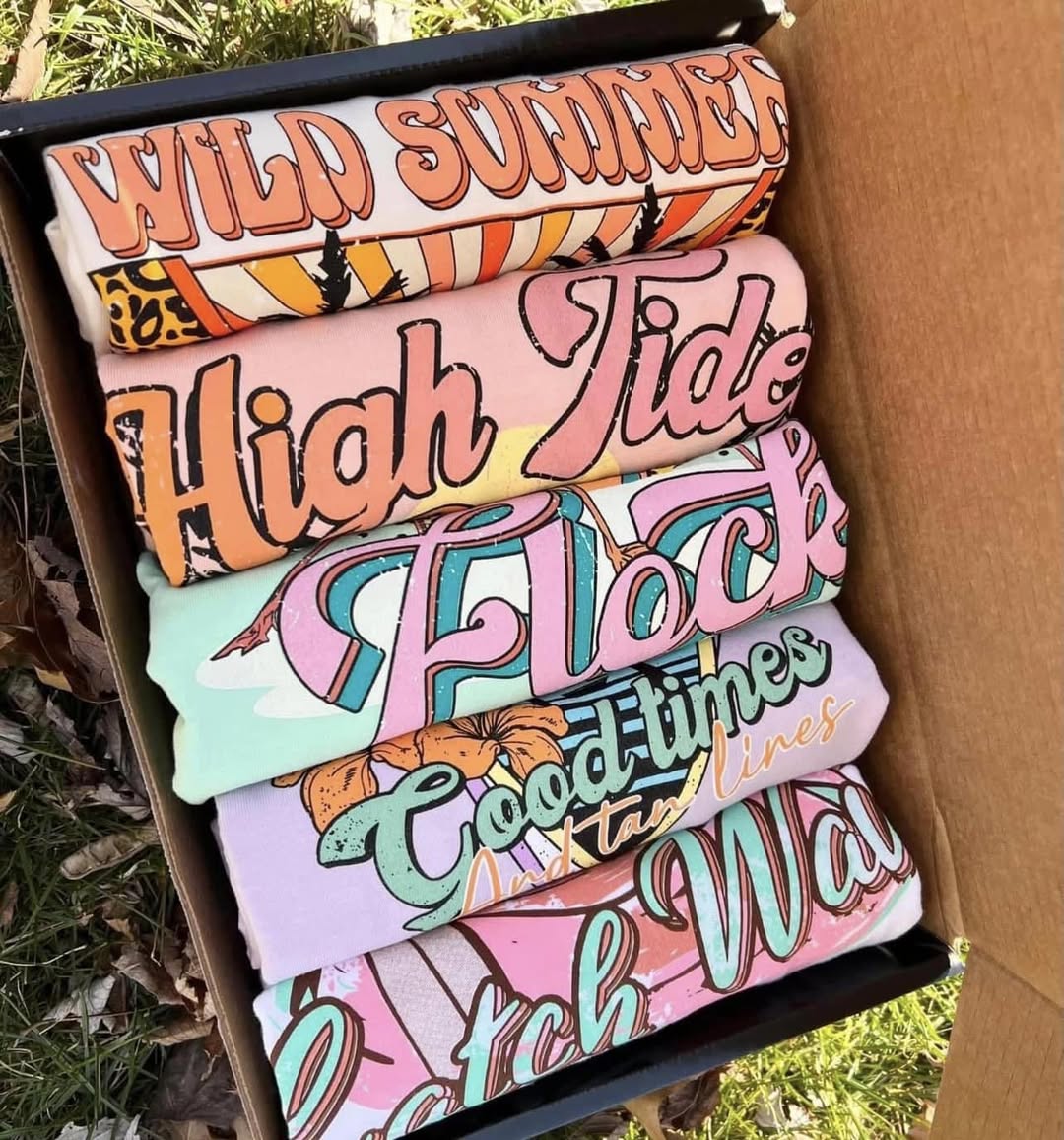 SEASONAL MYSTERY BOXES - RTS - Contains one of each size S-2X