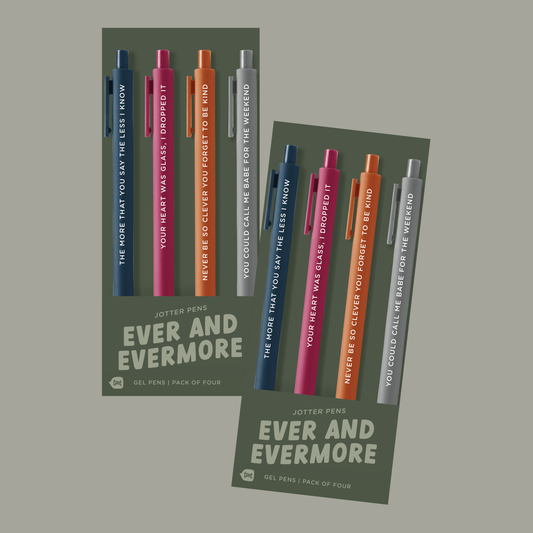 Talking Out of Turn - Swiftie Jotter Sets!! (Taylor's Version)(Topsellers)
: Ever and Evermore (Evermore)