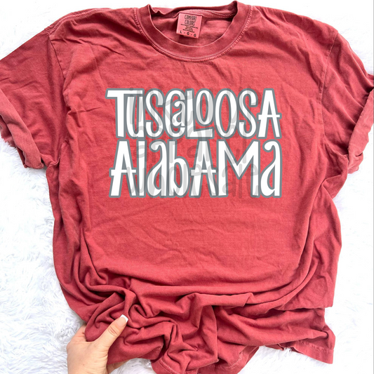 Tuscaloosa AL Graphic Tee