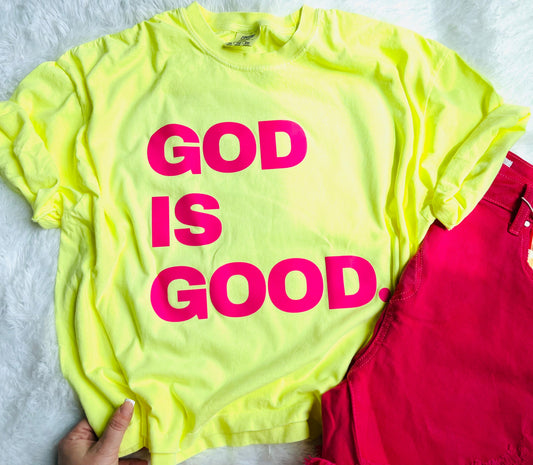 God is Good - Neon Yellow