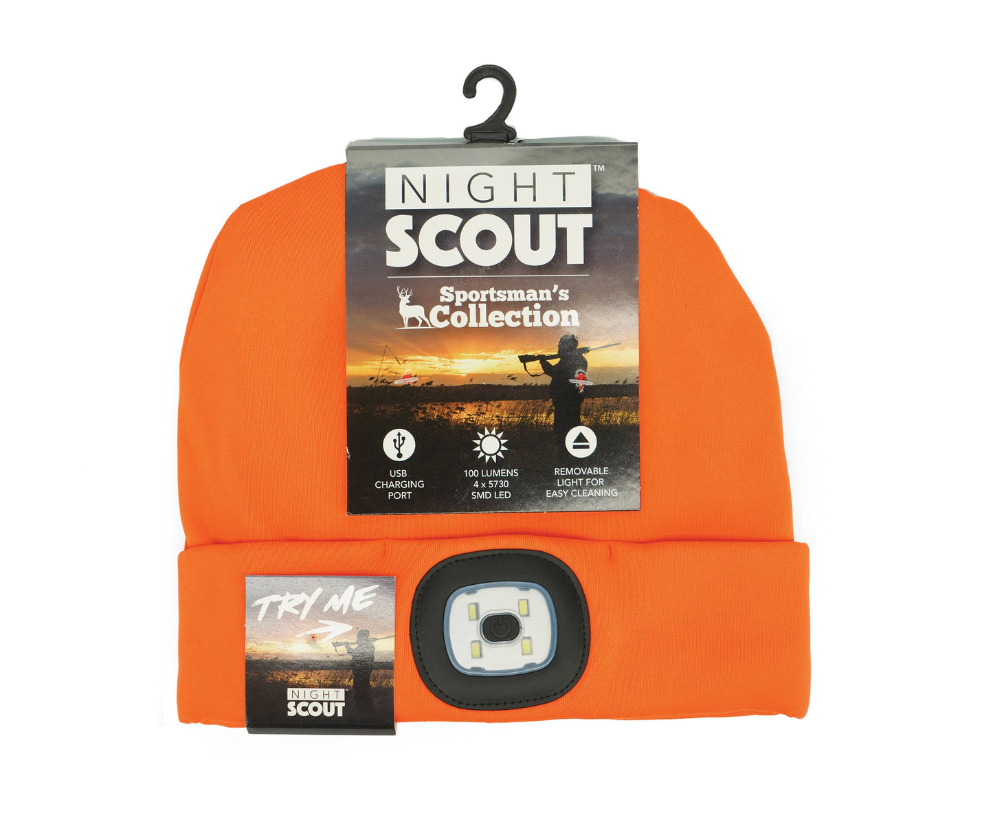 Night Scope Sportsman Rechargeable LED Beanie