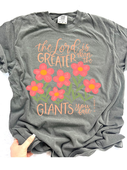 The Lord Is Greater Graphic Tee (Closes 5/23)