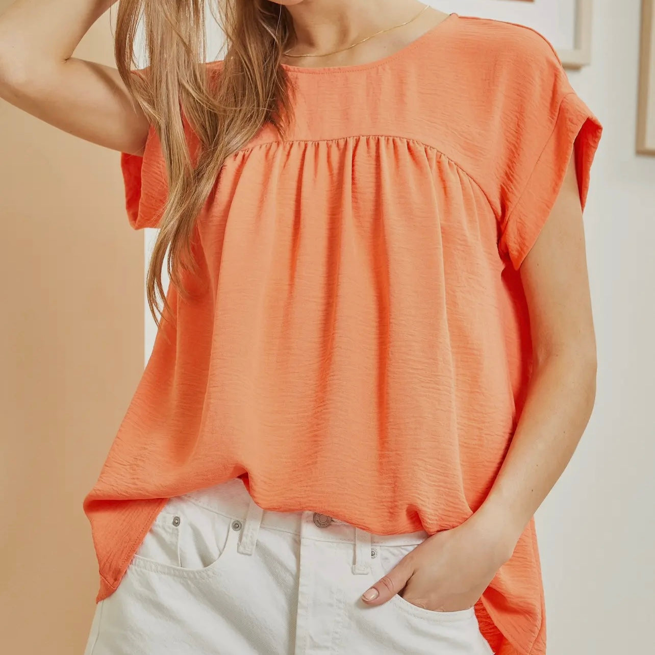 Savanna Jane Coral Top