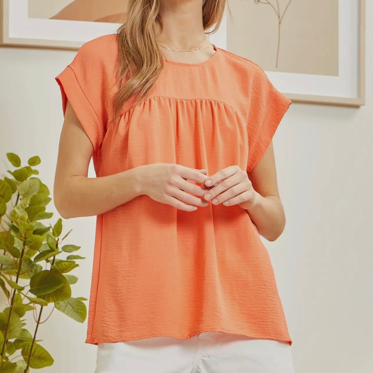 Savanna Jane Coral Top