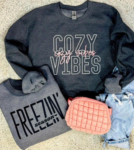 Cozy Vibe Reversible Sweatshirt