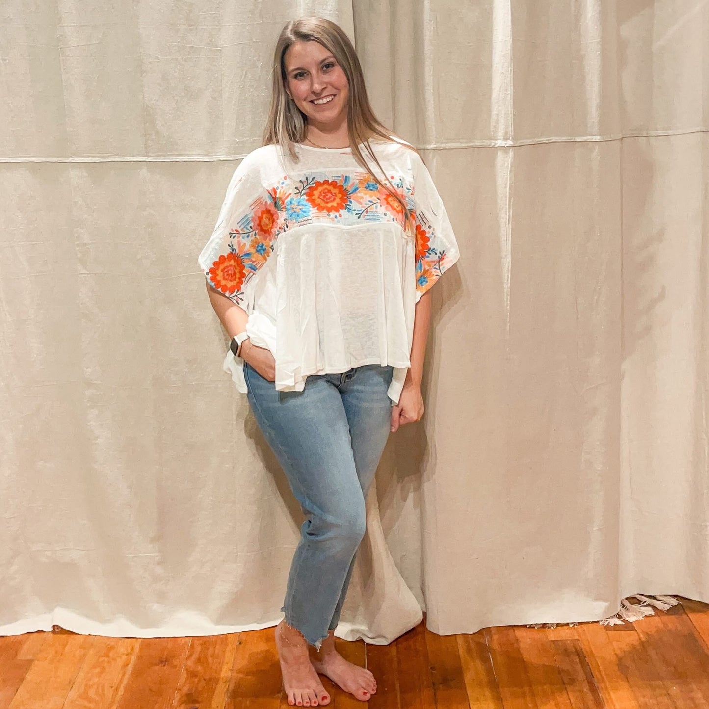 Savanna Jane Embroidered Top