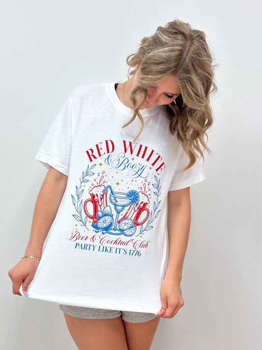 Red, White & Boozy - RTS (S, M, L, XL, 2X, 3X)