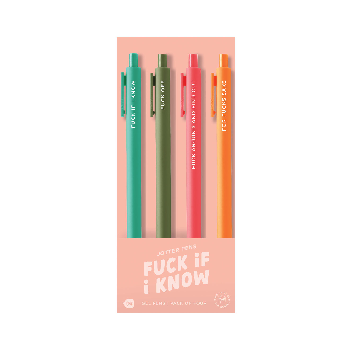 Talking Out of Turn - Jotter Sets 4 Pack (New Sets!!!): Yes Way Rosé