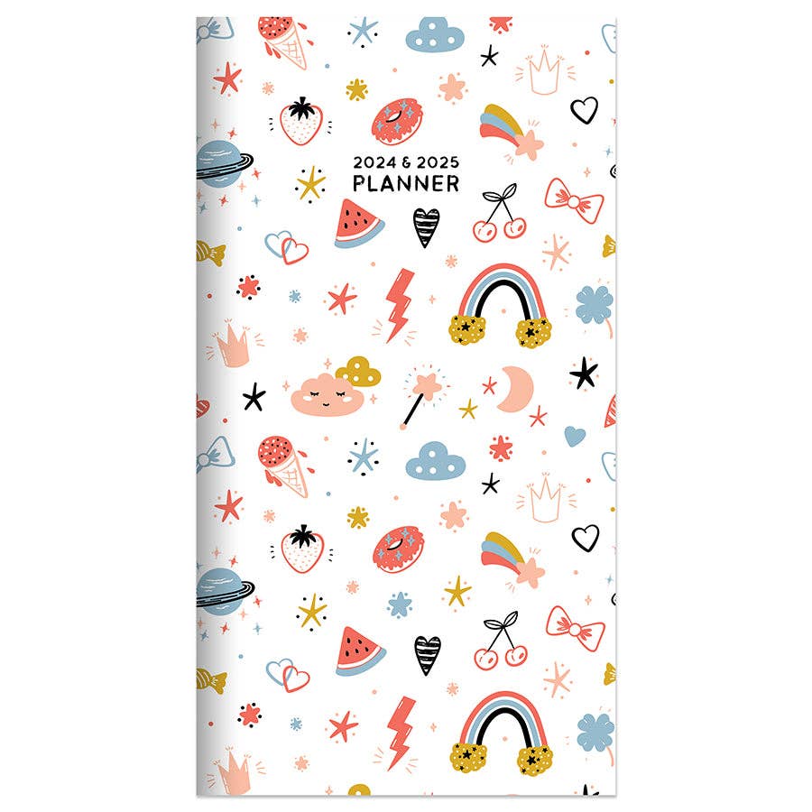 2024-2025 Tiny Icons Small Monthly Pocket Planner
