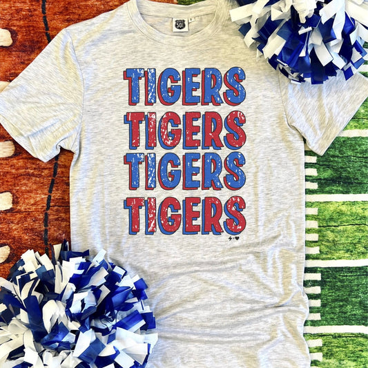 Tigers Block Tee