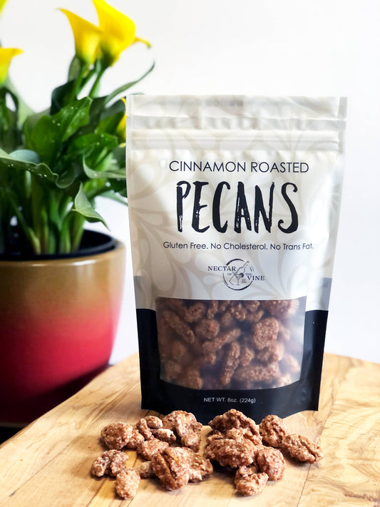 Cinnamon Kettle Roasted Pecans Nectar of the Vine