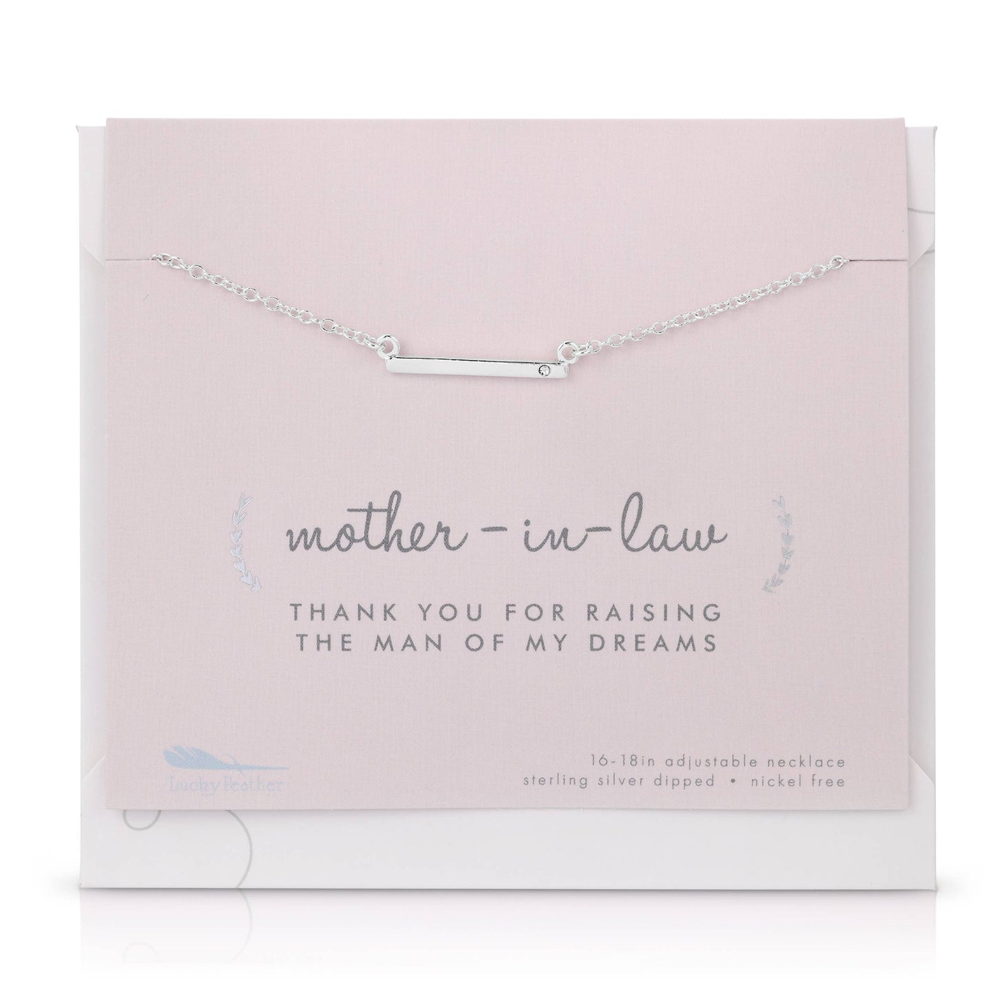 Lucky Feather Mother-in-law Necklace