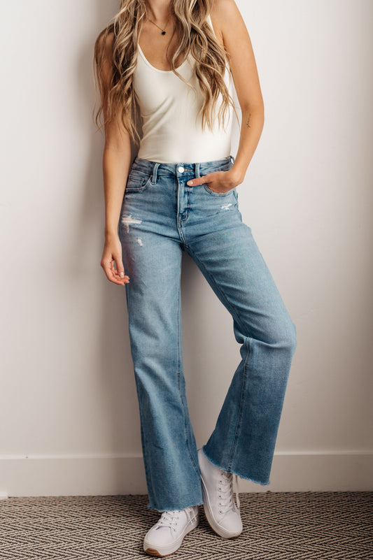 Hope High Rise Wide Leg Jeans