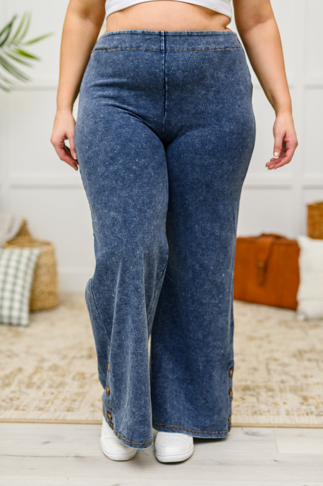 Park City Button Flare Pants