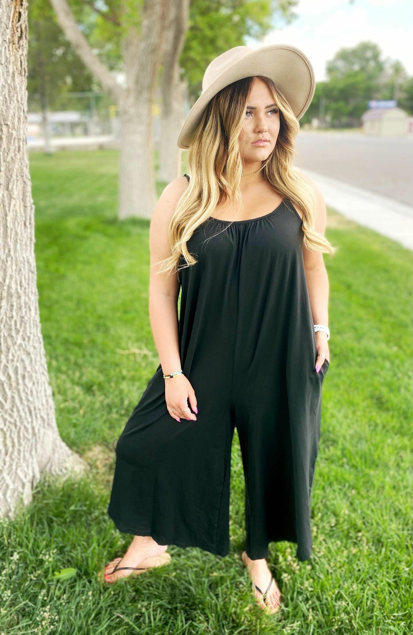 Relaxed Fit Jumpsuit in Assorted Prints