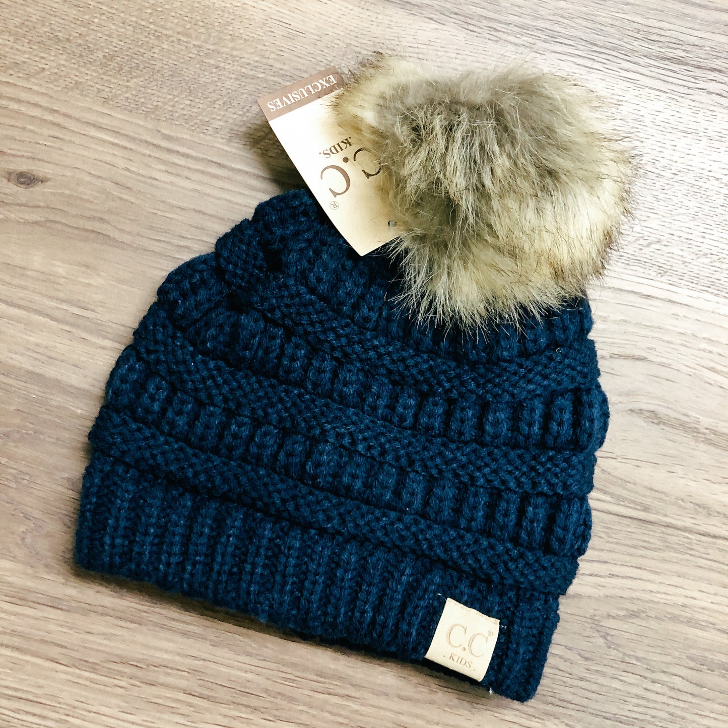 Kids CC Pom Beanie