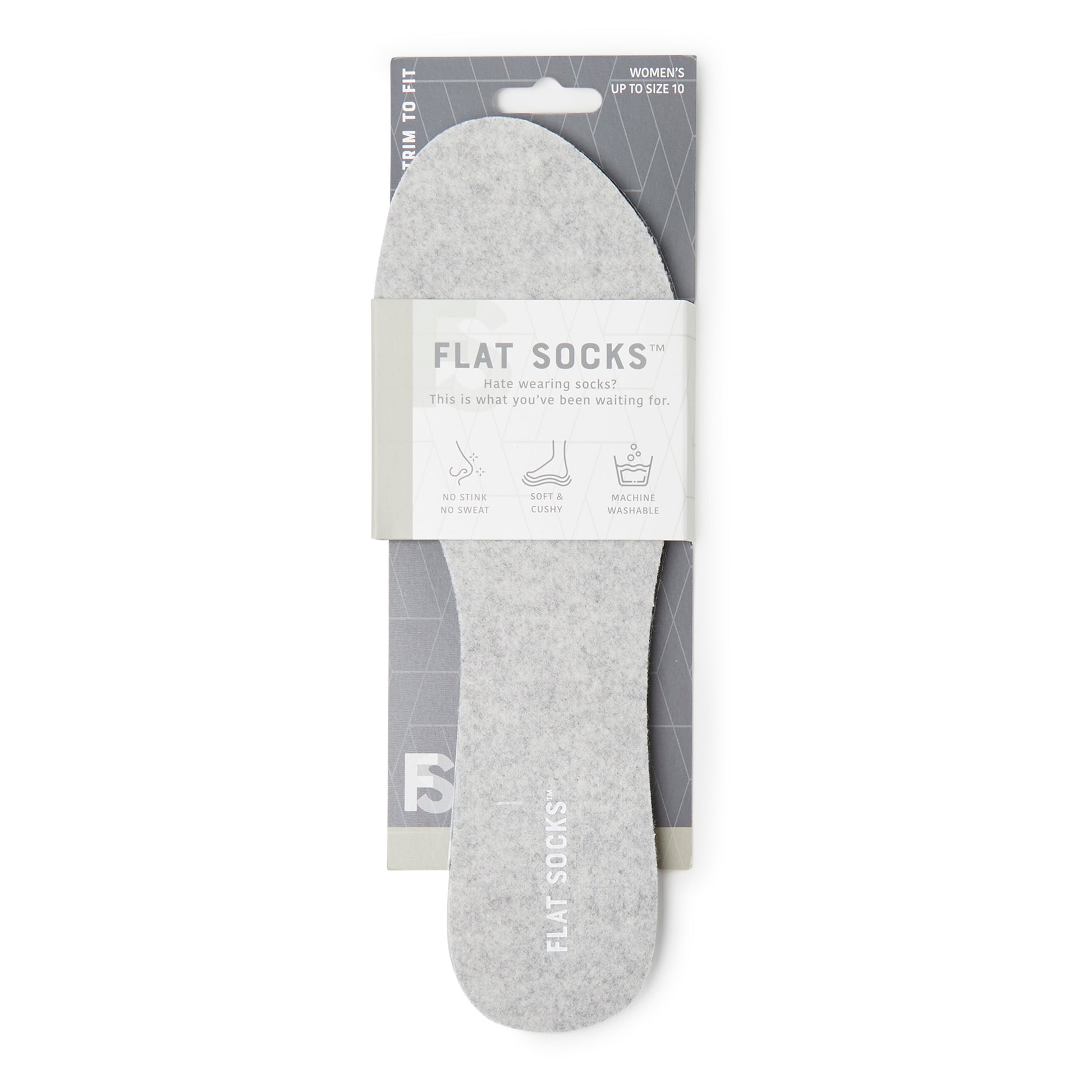 Flat Socks - Women's No Show Shoe Liners