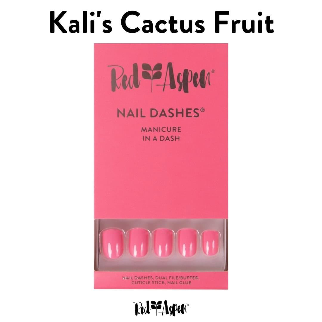 Beautiful manicured nails that last 2 weeks. Kali's cactus fruit