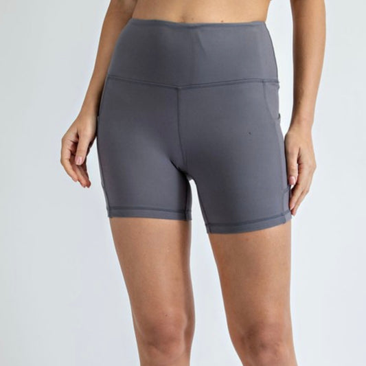 Titanium Biker Shorts