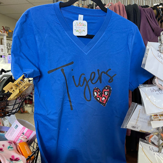 Tigers Leopard Heart Tee