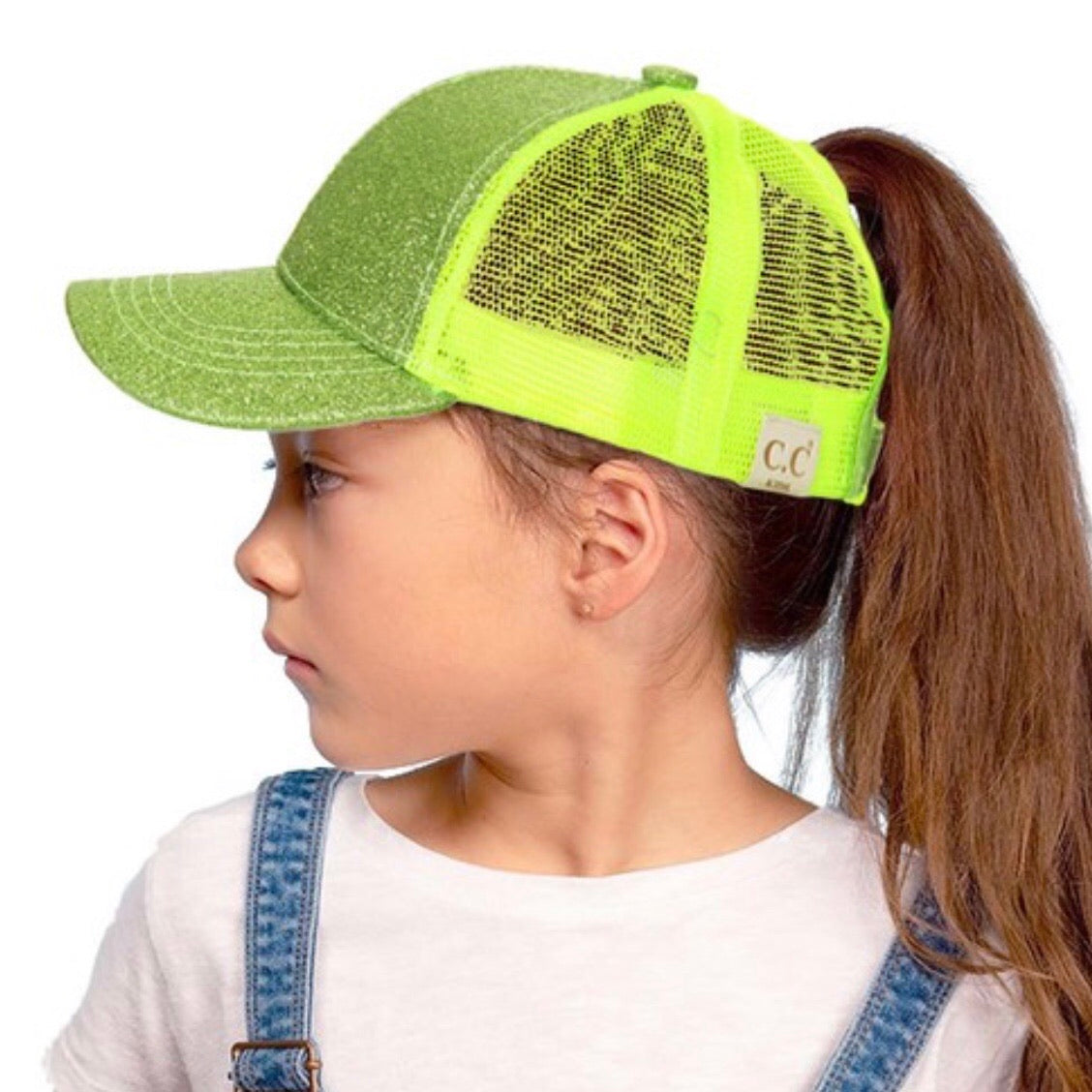 Girl’s CC Glitter Pony Cap