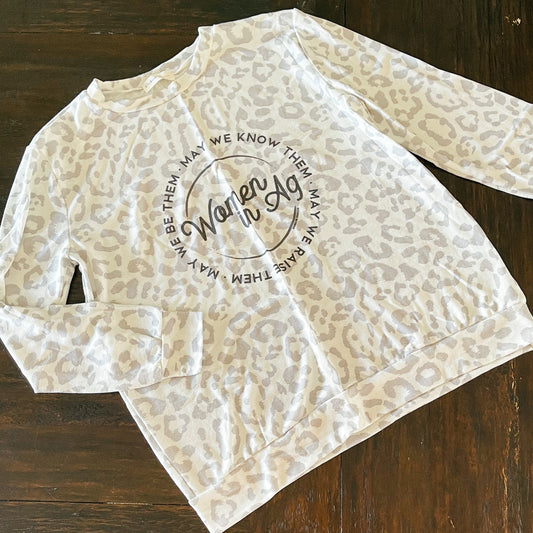 Leopard Ag Women Sweatshirt
