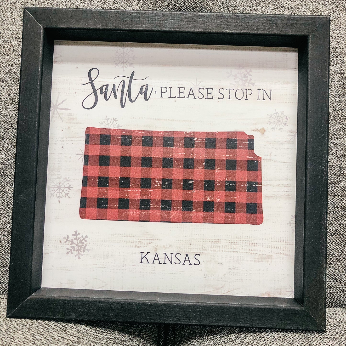 Santa Rustic Frame