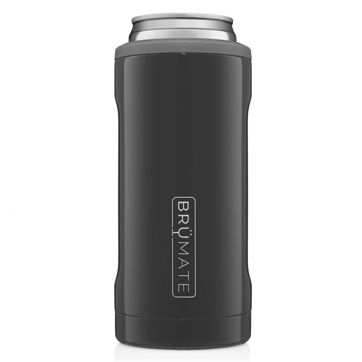 slim cans leak-proof drinkware hot to cold insulated drinkware tumbler like yeti brumate spillproof black glossy