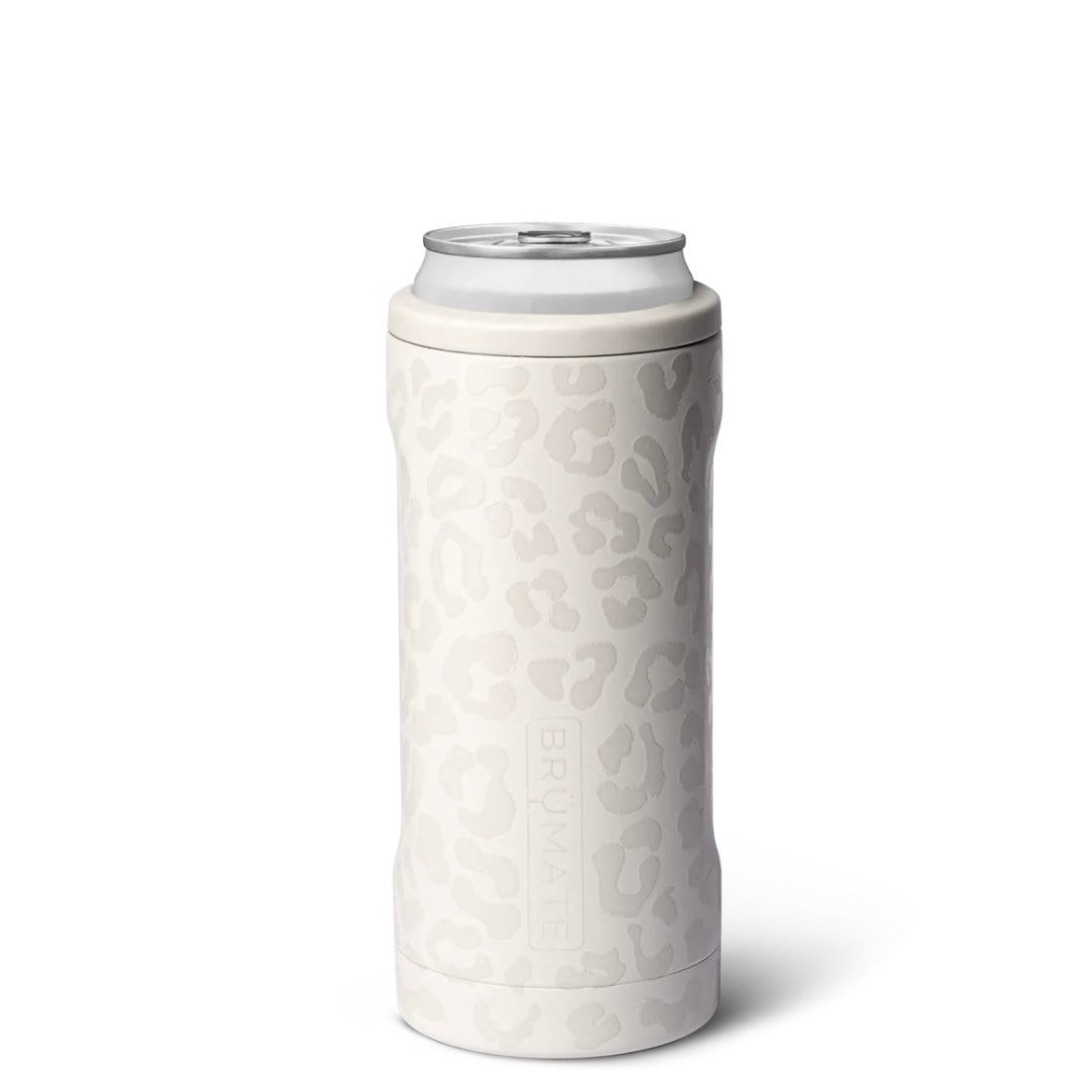 slim cans leak-proof drinkware hot to cold insulated drinkware tumbler like yeti brumate spillproof white cheetah leopard print